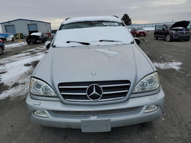 4JGAB75E83A438187 - 2003 MERCEDES-BENZ ML 500 SILVER photo 5