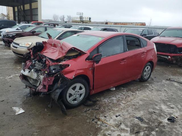 JTDKN3DU9B0298186 - 2011 TOYOTA PRIUS RED photo 1