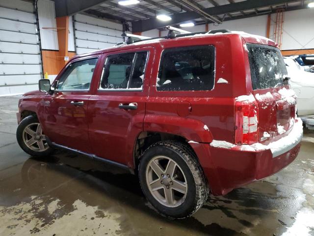 1J8FT28W38D617802 - 2008 JEEP PATRIOT SPORT RED photo 2