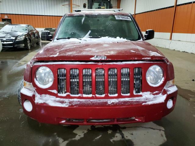 1J8FT28W38D617802 - 2008 JEEP PATRIOT SPORT RED photo 5