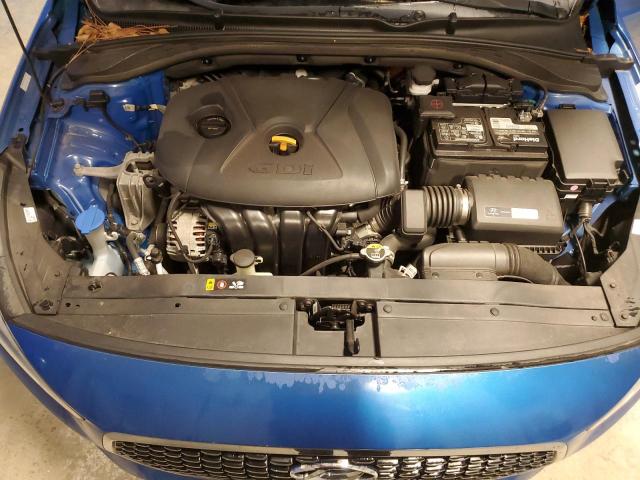 KMHH35LE2JU016799 - 2018 HYUNDAI ELANTRA GT BLUE photo 11