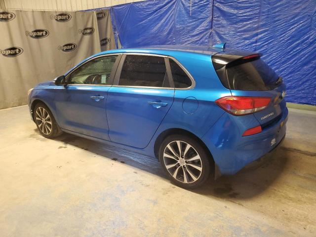 KMHH35LE2JU016799 - 2018 HYUNDAI ELANTRA GT BLUE photo 2