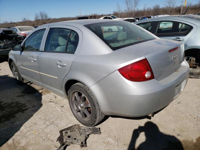 1G1AK52F057506089 - 2005 CHEVROLET COBALT GRAY photo 2