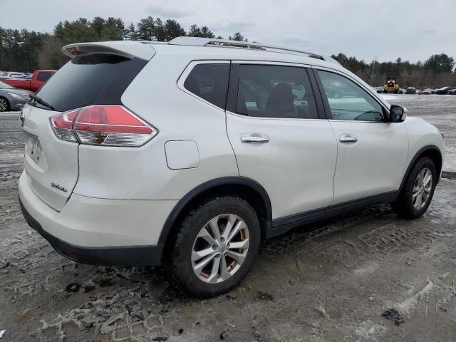 KNMAT2MV0FP522673 - 2015 NISSAN ROGUE S WHITE photo 3