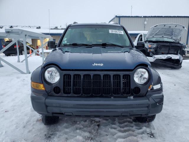 1J4GL48K67W521776 - 2007 JEEP LIBERTY SPORT BLUE photo 5