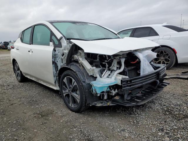 1N4AZ1CP0JC316674 - 2018 NISSAN LEAF S WHITE photo 4