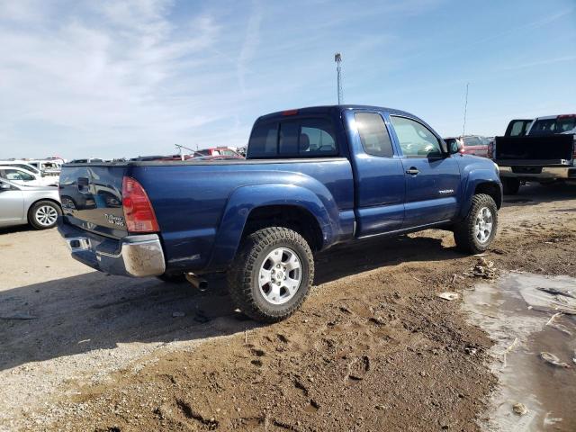 5TETU62N77Z402153 - 2007 TOYOTA TACOMA PRERUNNER ACCESS CAB BLUE photo 3