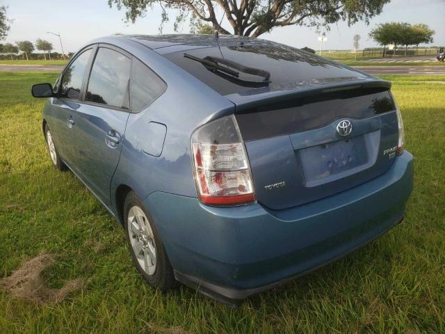 JTDKB20U587710452 - 2008 TOYOTA PRIUS BLUE photo 3