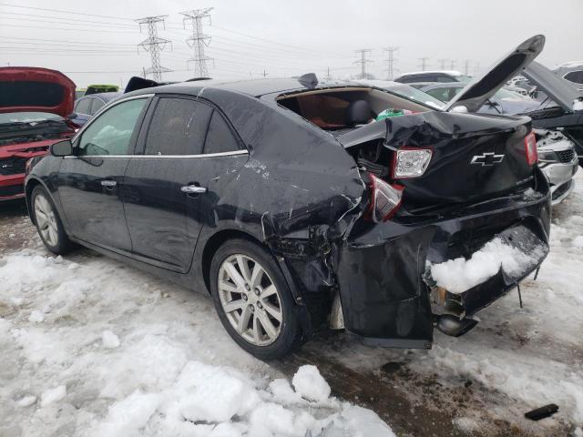 1G11H5SA7DF255823 - 2013 CHEVROLET MALIBU LTZ BLACK photo 2