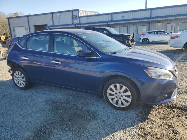 3N1AB7AP7GY246713 - 2016 NISSAN SENTRA S BLUE photo 4