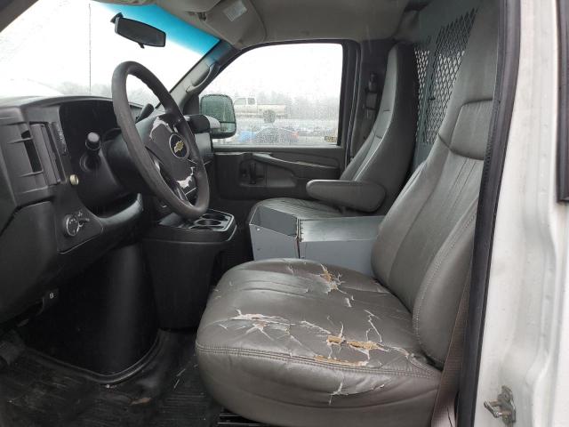 1GCSGAFX0B1186859 - 2011 CHEVROLET EXPRESS G1 WHITE photo 7