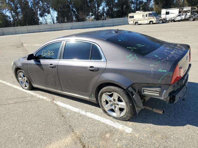 1G1ZC5EB4AF262066 - 2010 CHEVROLET MALIBU 1LT ნაცრისფერი ფოტო 2