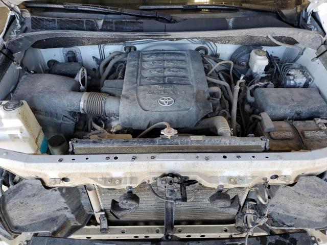 5TFUY5F11MX987079 - 2021 TOYOTA TUNDRA DOUBLE CAB SR/SR5 WHITE photo 11