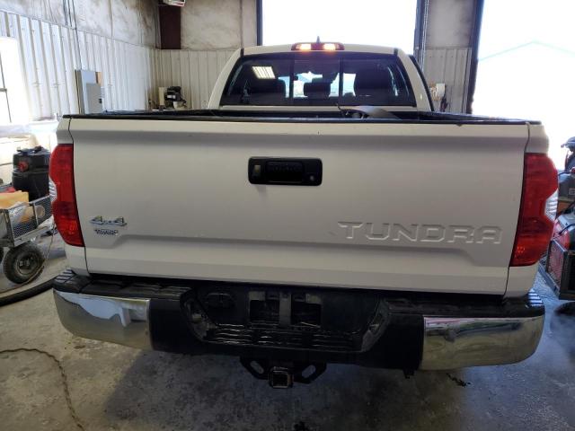 5TFUY5F11MX987079 - 2021 TOYOTA TUNDRA DOUBLE CAB SR/SR5 WHITE photo 6