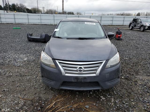 1N4AB7AP3EN851762 - 2014 NISSAN SENTRA S GRAY photo 5