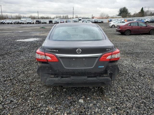 1N4AB7AP3EN851762 - 2014 NISSAN SENTRA S GRAY photo 6