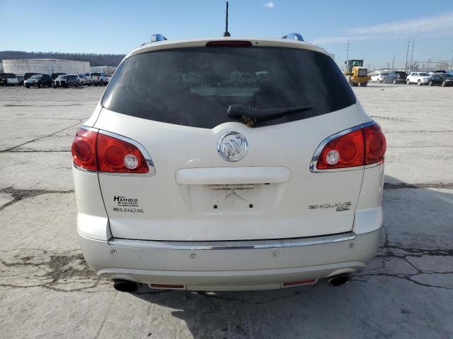 5GAER23D29J181391 - 2009 BUICK ENCLAVE CXL WHITE photo 6