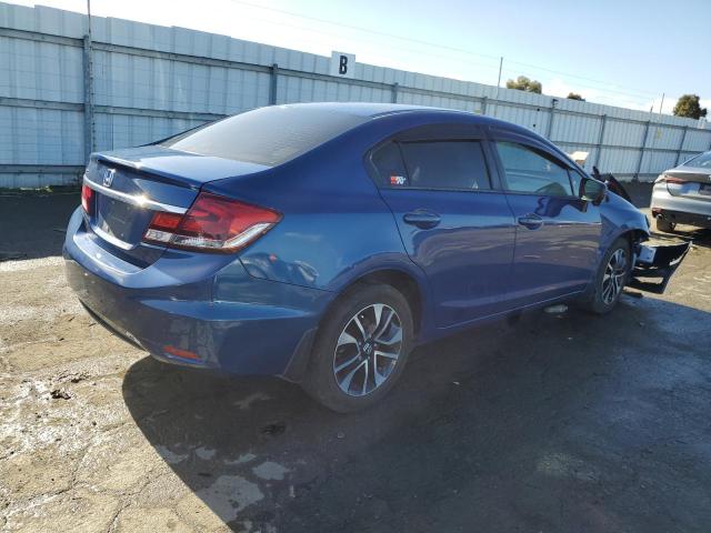 19XFB2F89FE261110 - 2015 HONDA CIVIC EX BLUE photo 3