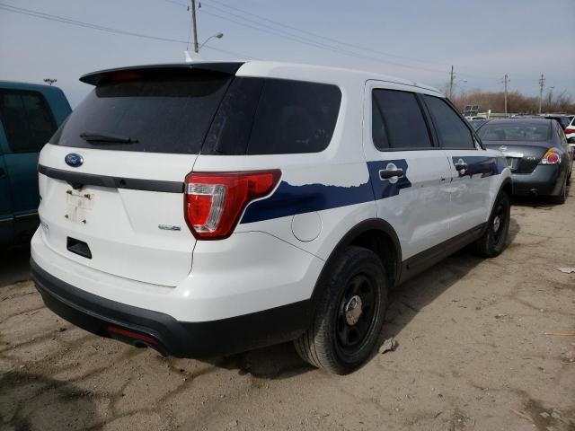 1FM5K8AR2GGD05606 - 2016 FORD EXPLORER POLICE INTERCEPTOR WHITE photo 3