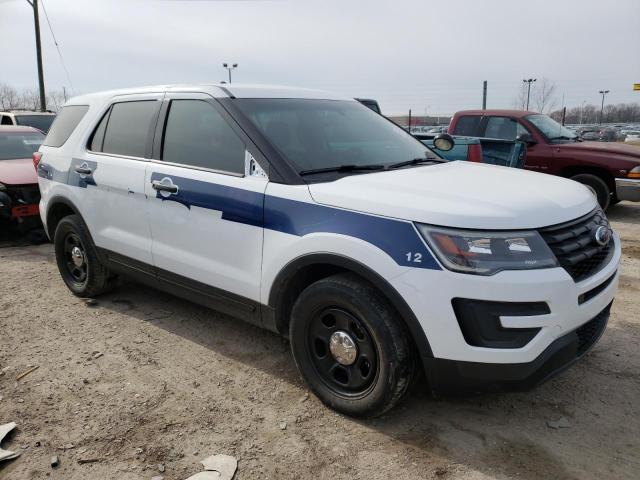1FM5K8AR2GGD05606 - 2016 FORD EXPLORER POLICE INTERCEPTOR WHITE photo 4