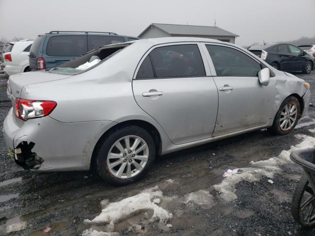 JTDBL40E699029773 - 2009 TOYOTA COROLLA BASE SILVER photo 3