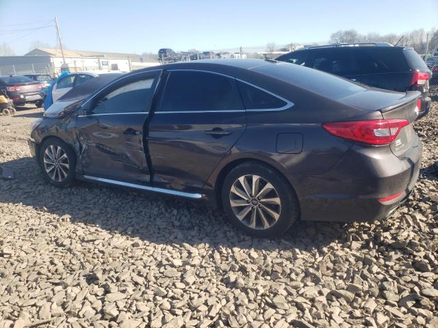 5NPE34AF9GH292719 - 2016 HYUNDAI SONATA SPORT GRAY photo 2