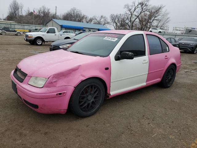 3VWPD69M81M144659 - 2001 VOLKSWAGEN JETTA WOLFSBURG 粉色 照片 1