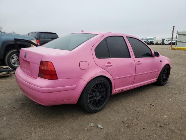 3VWPD69M81M144659 - 2001 VOLKSWAGEN JETTA WOLFSBURG 粉色 照片 3