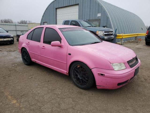 3VWPD69M81M144659 - 2001 VOLKSWAGEN JETTA WOLFSBURG PINK photo 4