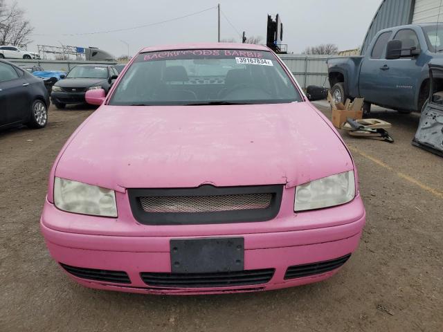 3VWPD69M81M144659 - 2001 VOLKSWAGEN JETTA WOLFSBURG 粉色 照片 5