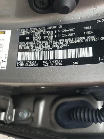 JTJDARBZ3M2181939 - 2021 LEXUS NX 300 BASE 银色 照片 13