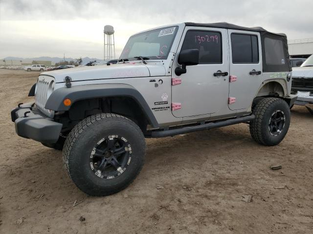1J4BA3H18AL212773 - 2010 JEEP WRANGLER U SPORT ვერცხლისფერი ფოტო 1