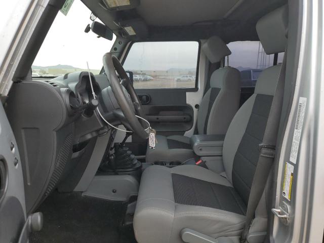 1J4BA3H18AL212773 - 2010 JEEP WRANGLER U SPORT ვერცხლისფერი ფოტო 7