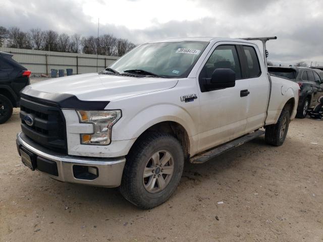 1FTEX1CF8FKE51715 - 2015 FORD F150 SUPER WHITE photo 1