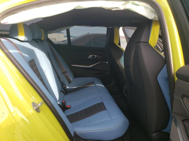 WBS43AY03PFR34611 - 2023 BMW M3 COMPETITION YELLOW photo 10