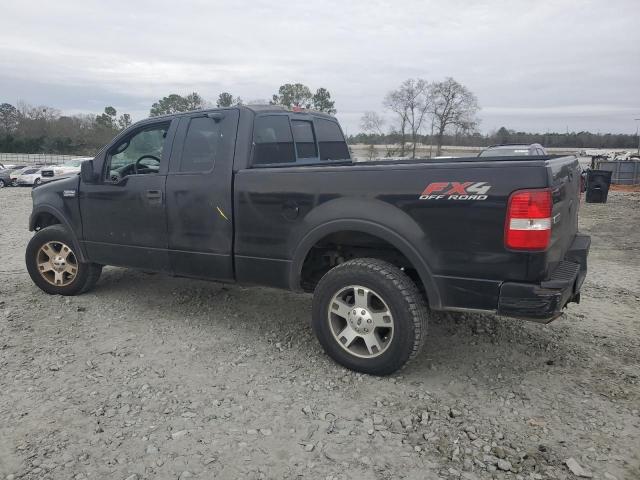 1FTPX14524NA48646 - 2004 FORD F150 BLACK photo 2