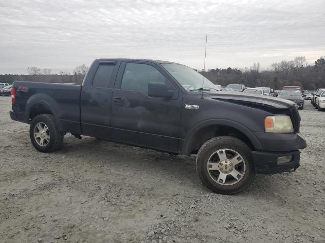 1FTPX14524NA48646 - 2004 FORD F150 BLACK photo 4