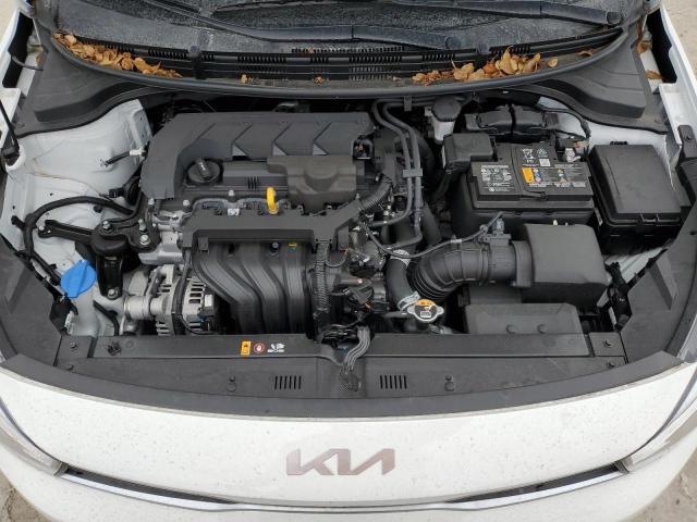 3KPA24AD2PE542807 - 2023 KIA RIO LX WHITE photo 11