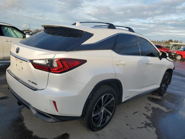 2T2ZFMCAXGC001105 - 2016 LEXUS RX 450H WHITE photo 3