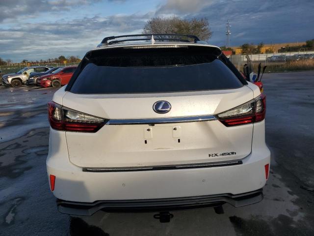 2T2ZFMCAXGC001105 - 2016 LEXUS RX 450H WHITE photo 6