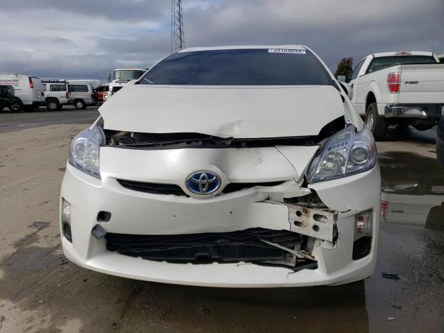 JTDKN3DU2A0091086 - 2010 TOYOTA PRIUS WHITE photo 5