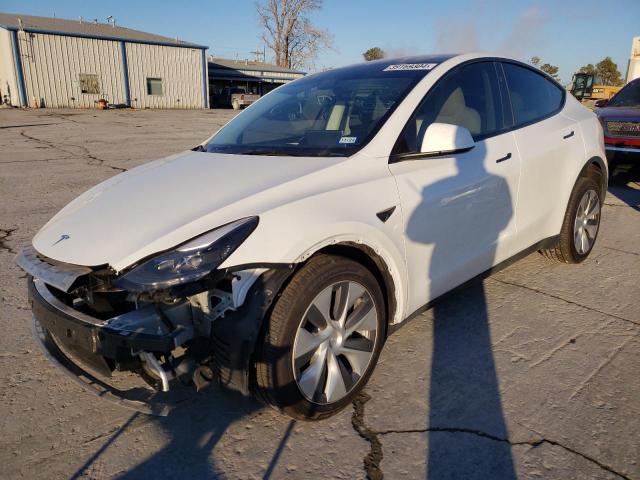 7SAYGDEE0PA188346 - 2023 TESLA MODEL Y WHITE photo 1