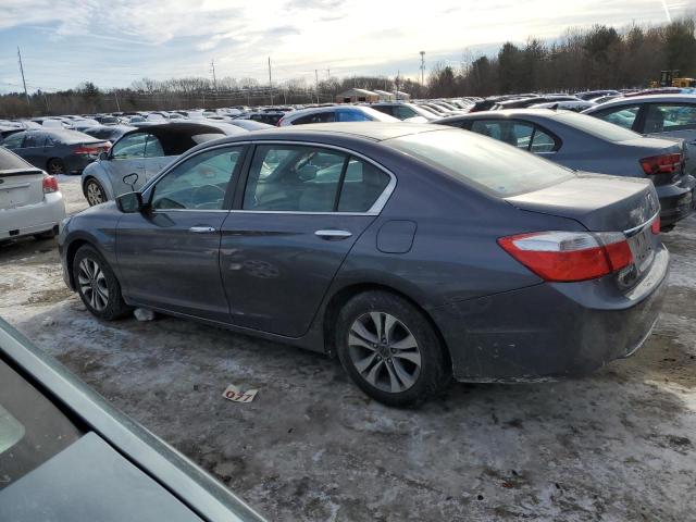 1HGCR2F37EA253898 - 2014 HONDA ACCORD LX GRAY photo 2