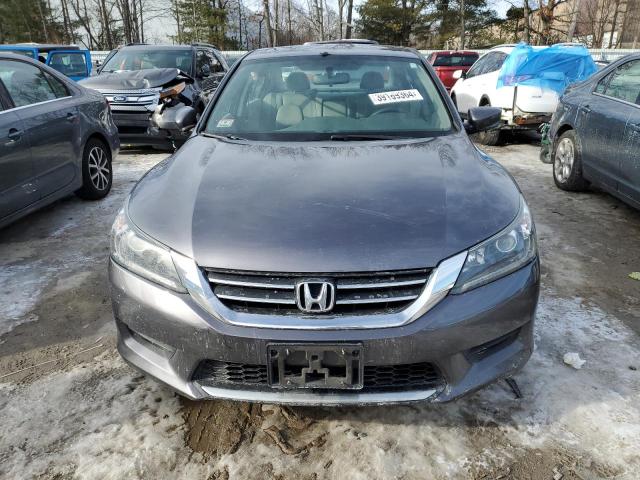 1HGCR2F37EA253898 - 2014 HONDA ACCORD LX GRAY photo 5