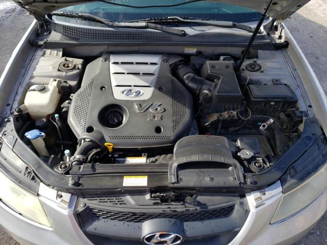 5NPEU46F16H135450 - 2006 HYUNDAI SONATA GLS SILVER photo 11