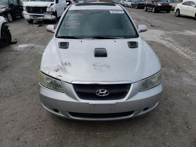 5NPEU46F16H135450 - 2006 HYUNDAI SONATA GLS SILVER photo 5