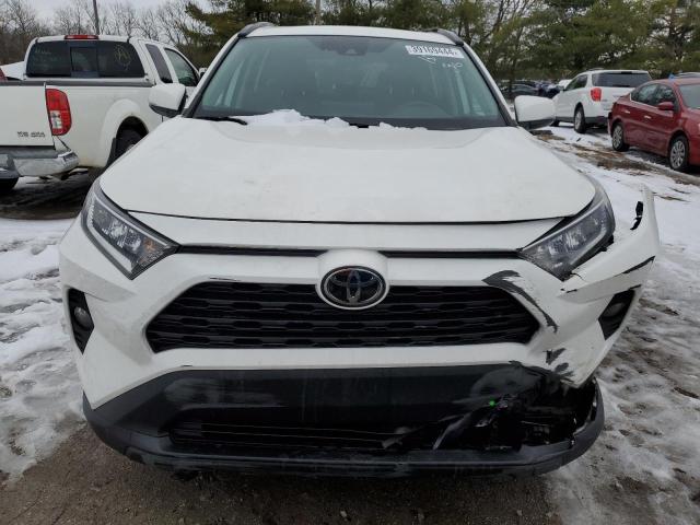 2T3P1RFV2MC186971 - 2021 TOYOTA RAV4 XLE WHITE photo 5