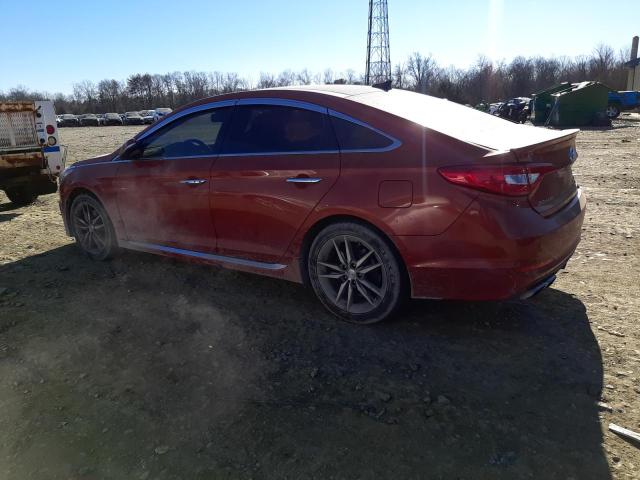 5NPE34AB6FH037795 - 2015 HYUNDAI SONATA SPORT ORANGE photo 2