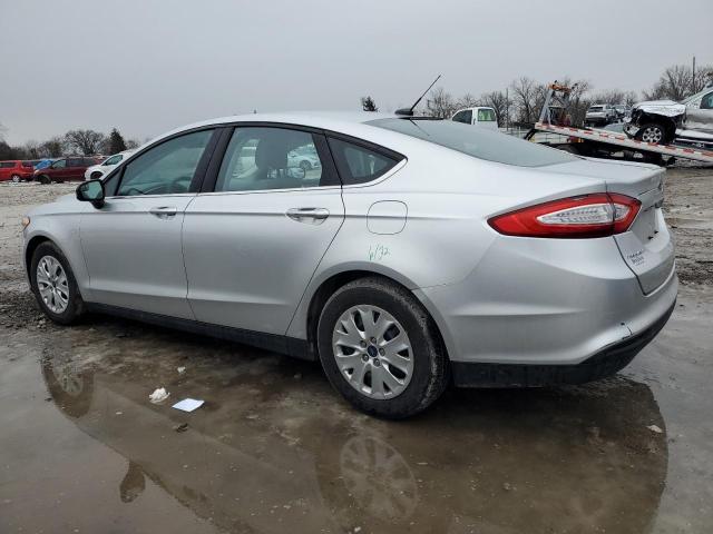 3FA6P0G74DR190051 - 2013 FORD FUSION S SILVER photo 2