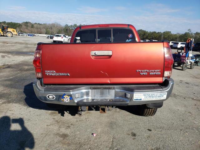 3TMJU62N37M031867 - 2007 TOYOTA TACOMA DOUBLE CAB PRERUNNER BURGUNDY photo 6
